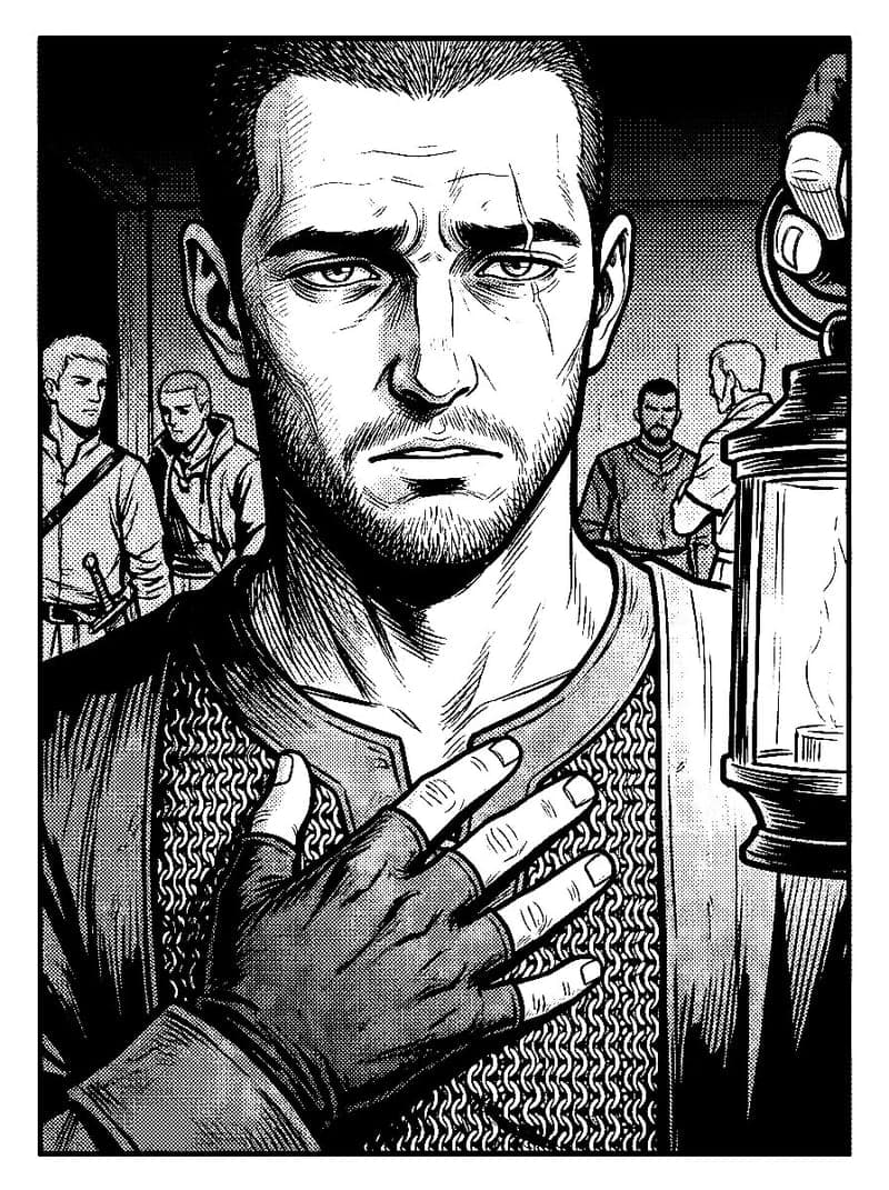 Manga panel from guru